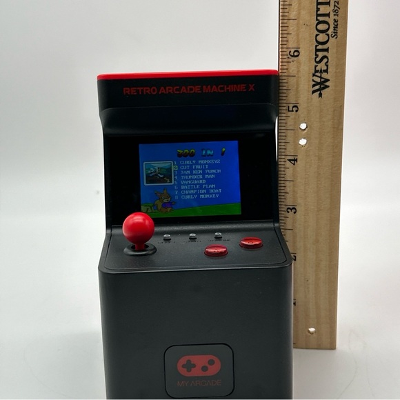 My Arcade DGUN-2593 Retro Arcade Machine X: Mini Game Arcade Cabinet -300 Games - Picture 6 of 16